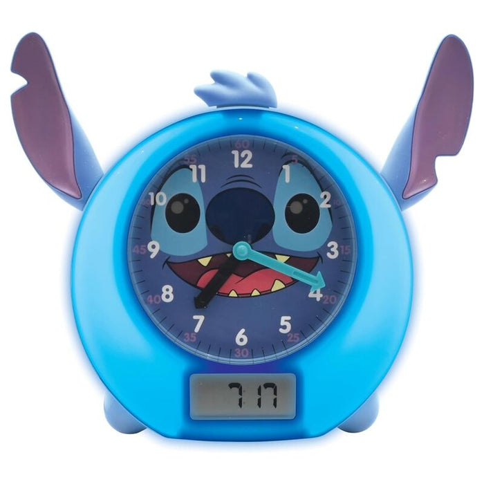 English Disney Stitch Storytelling educational clock and lights-3