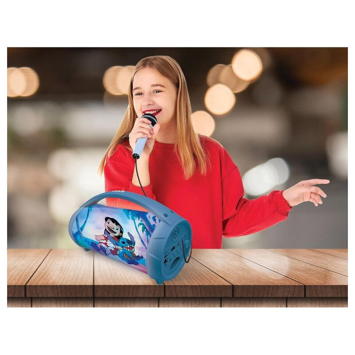 Disney Stitch Bluetooth speaker with microphone-5