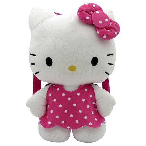 Hello Kitty pink plush backpack 35cm-0