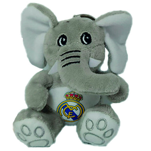 Real Madrid elephant plush key ring-0