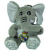 Real Madrid elephant plush key ring-0