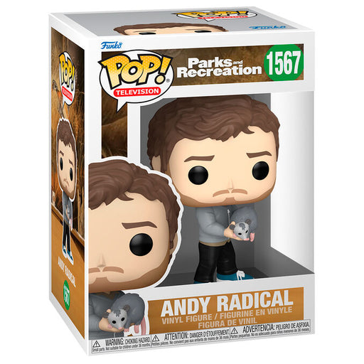POP figure Parks and Recreation Andy Radical-0