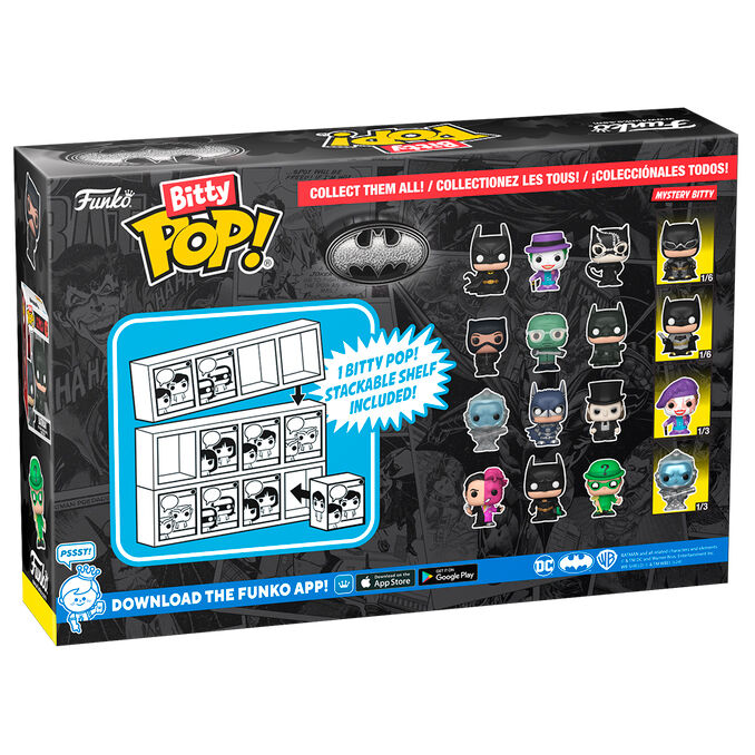 Blister 4 figures Bitty POP DC Comics Batman 85th Anniversary Batman-1