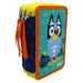 Bluey Leaves triple pencil case-1