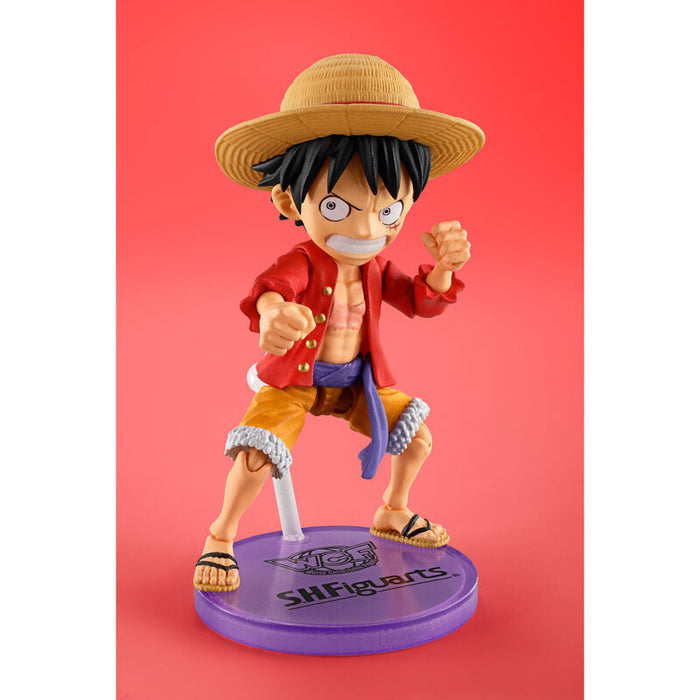 One Piece Monkey D. Luffy World Collectable S.H Figuarts figure 7,5cm-4