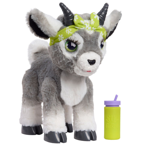 FurReal Daisy Yoga goat Interactive plush toy-0