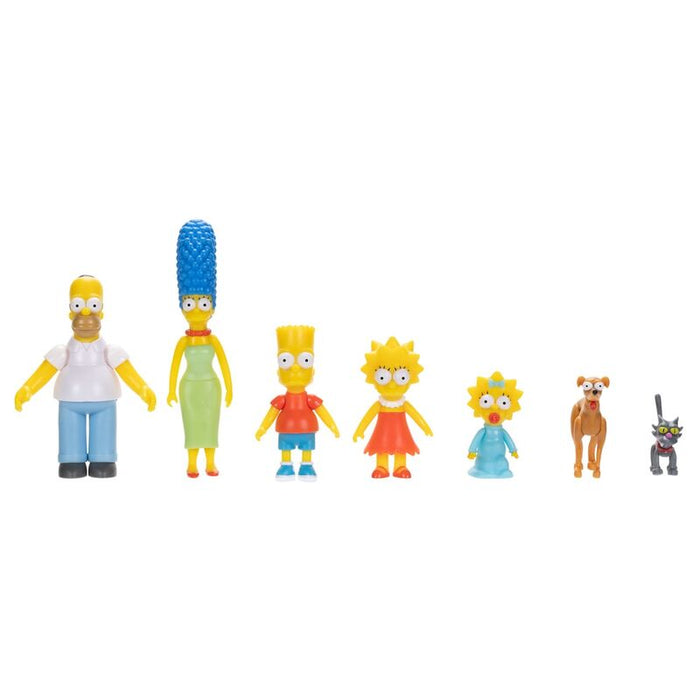 The Simpsons Family pack 7 figures 6cm-2