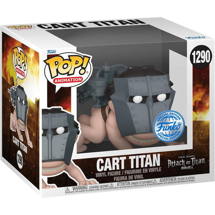POP figure Super Attack On Titan Cart Titan Exclusive-1