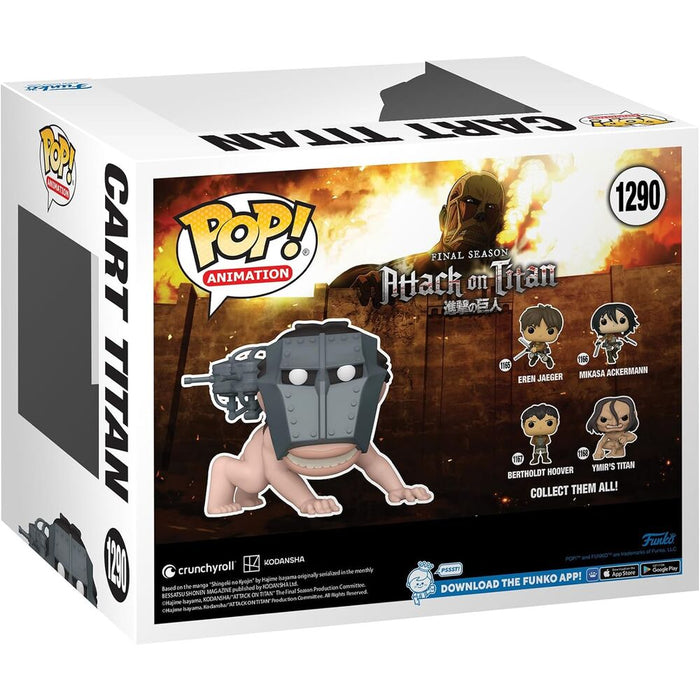 POP figure Super Attack On Titan Cart Titan Exclusive-2