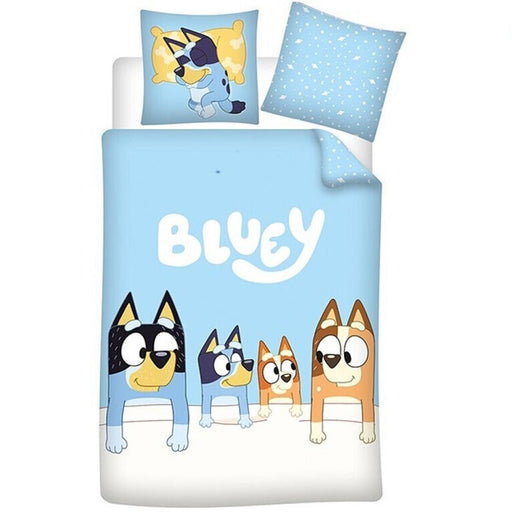Bluey policotton duvet cover bed 90cm-1