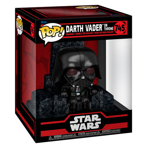 POP figure Deluxe Star Wars Darth Vader on Throne-0