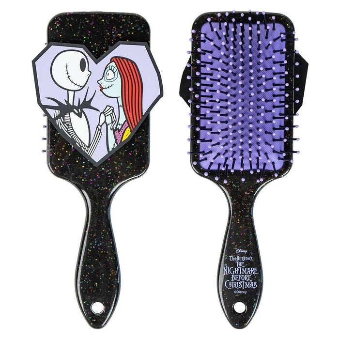 Disney Nightmare Before Christmas Jack & Sally hairbrush-1