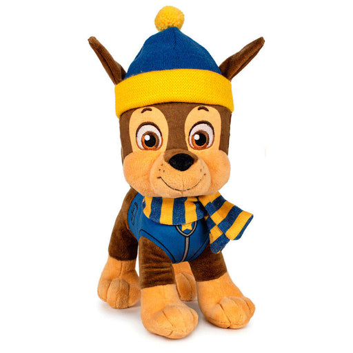 Paw Patrol Chase winter plush toy 27cm-0