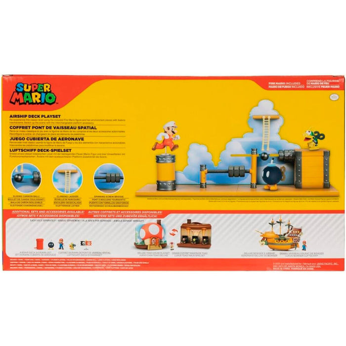 Super Mario Bros Aircraft deck playset-4