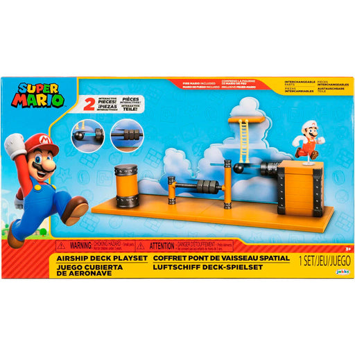 Super Mario Bros Aircraft deck playset-0