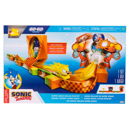 Sonic Go Go Racers Deluxe playset-0
