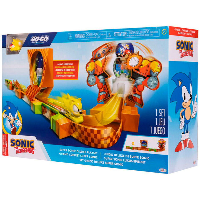 Sonic Go Go Racers Deluxe playset-6