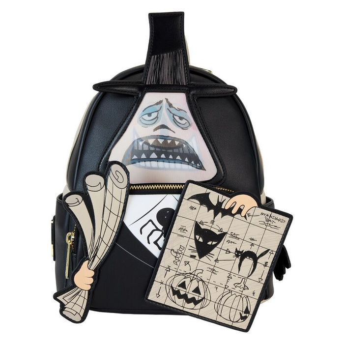 Loungefly Disney The Nightmare Before Christmas Mayor with Plans lenticular backpack 26cm-0