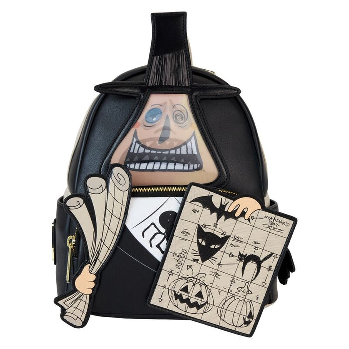 Loungefly Disney The Nightmare Before Christmas Mayor with Plans lenticular backpack 26cm-1