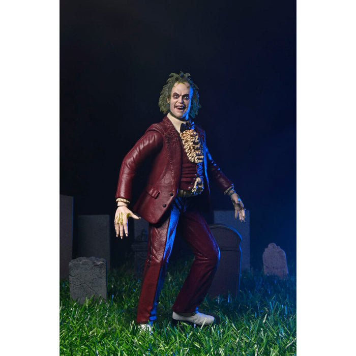 Beetlejuice - Beetlejuice 1988 Red Tuxedo figure 18cm-3