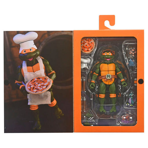 Teenage Mutant Ninja Turtles Cartoon Ultimate Michelangelo VHS figure 18cm-1
