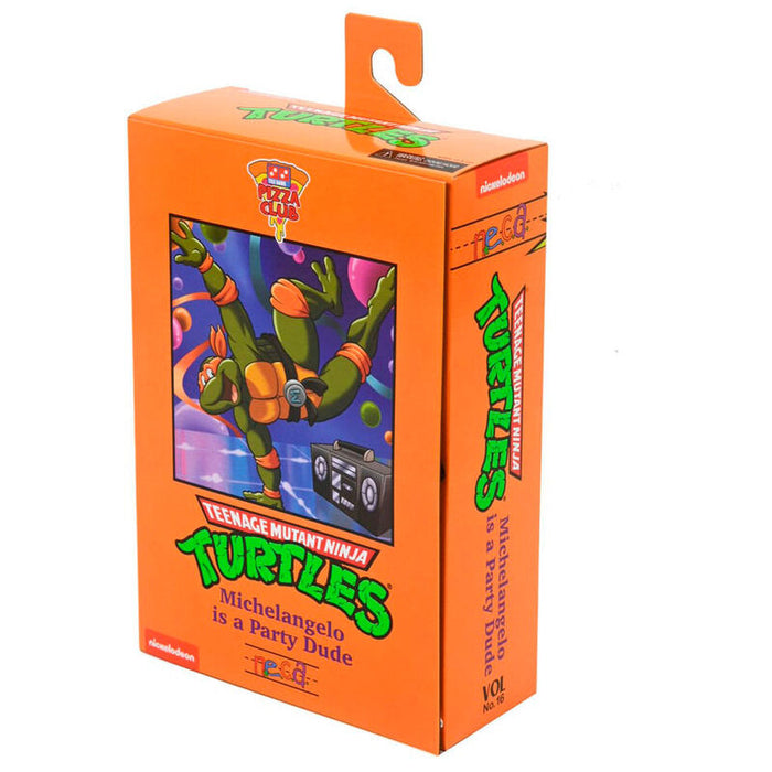 Teenage Mutant Ninja Turtles Cartoon Ultimate Michelangelo VHS figure 18cm-2