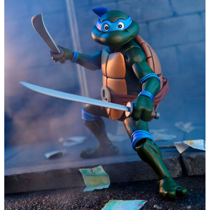 Teenage Mutant Ninja Turtles Comics Ultimate Leonardo figure 18cm-5