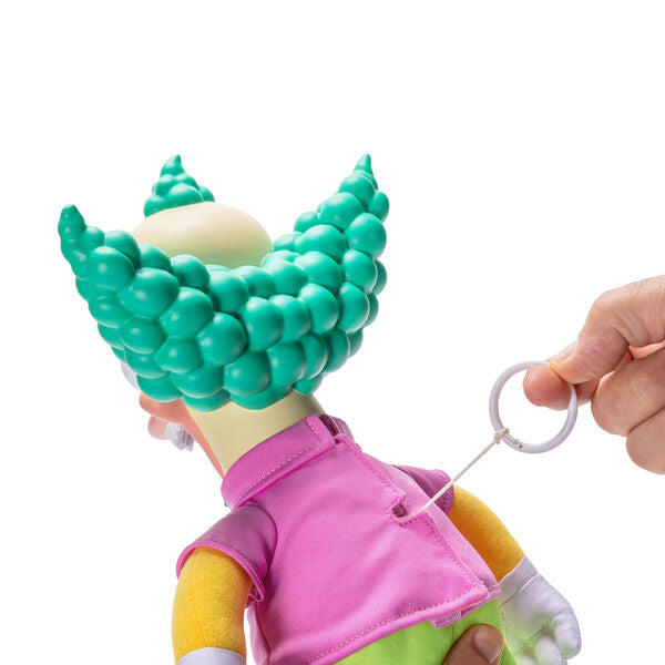 English The Simpsons Krusty The Clown Talking doll 44cm-3