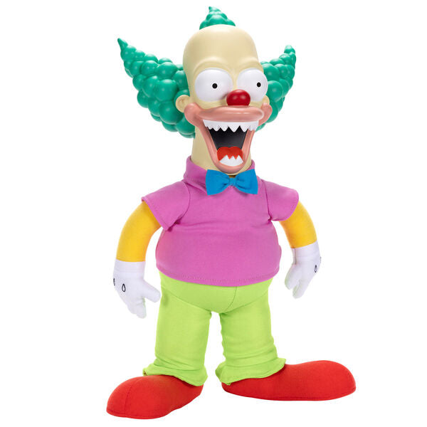 English The Simpsons Krusty The Clown Talking doll 44cm-5