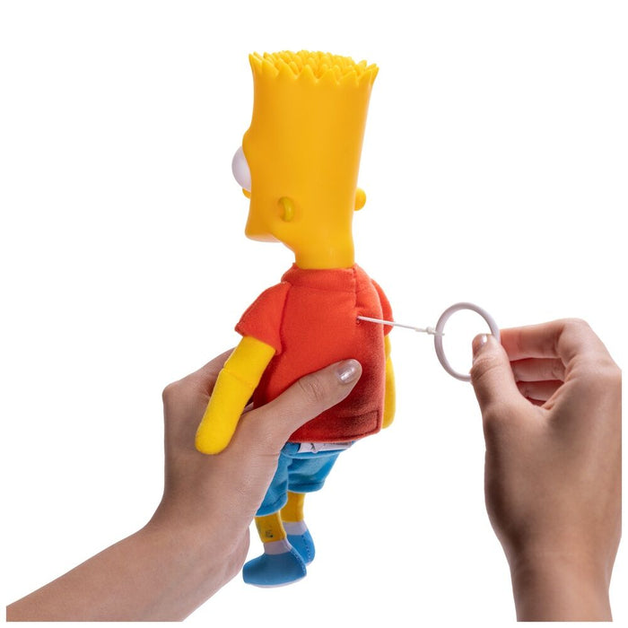 English The Simpsons Shelf Talkers Bart plush toy 33cm-2