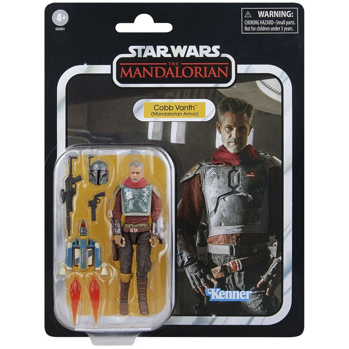 Star Wars The Mandalorian Cobb  Vanth Mandalorian Armor figure 9,5cm-5