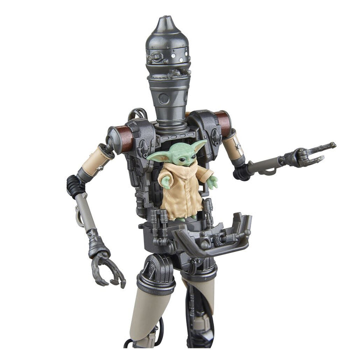 Star Wars The Mandalorian IG-12 & Grogu set figures 15cm-2