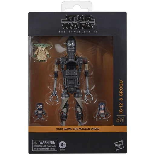 Star Wars The Mandalorian IG-12 & Grogu set figures 15cm-0
