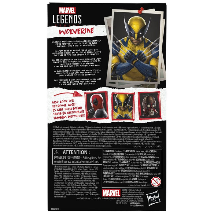 Marvel Legends Series Deadpool & Wolverine - Wolverine figure 15cm-6
