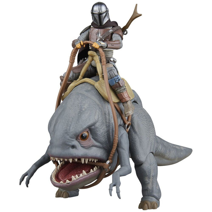 Star Wars The Mandalorian - Blurrg & Mandalorian set 2 figures 9,5cm-2