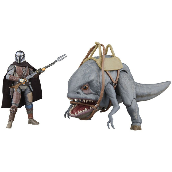 Star Wars The Mandalorian - Blurrg & Mandalorian set 2 figures 9,5cm-8