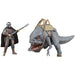 Star Wars The Mandalorian - Blurrg & Mandalorian set 2 figures 9,5cm-8