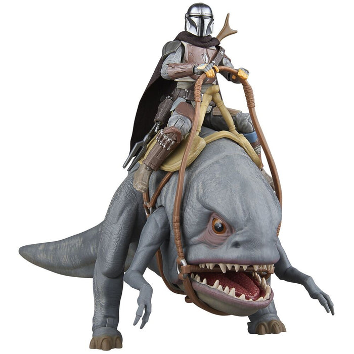 Star Wars The Mandalorian - Blurrg & Mandalorian set 2 figures 9,5cm-12