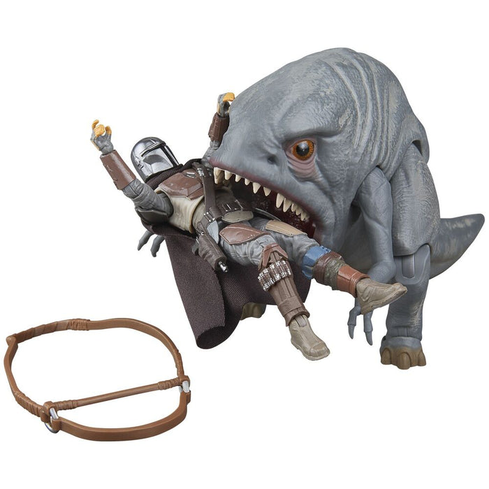 Star Wars The Mandalorian - Blurrg & Mandalorian set 2 figures 9,5cm-13