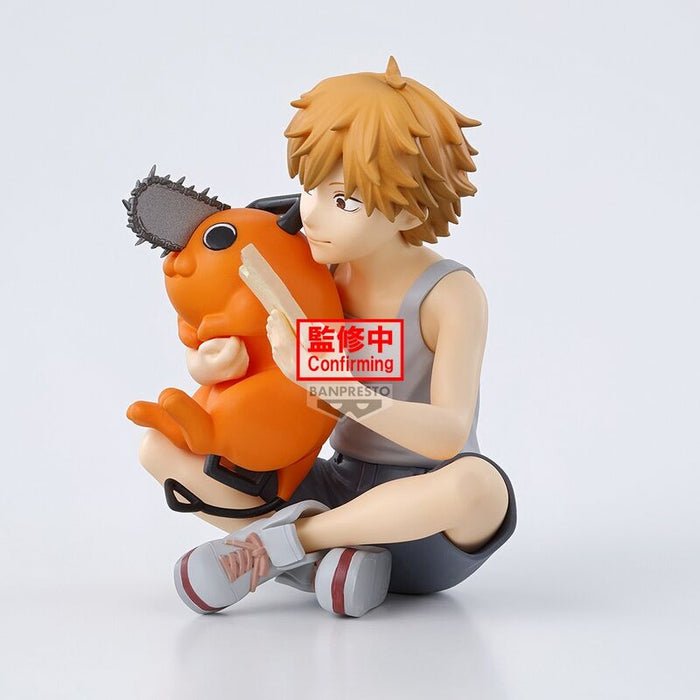 Chainsaw Man Break Time Denji & Pochita figure 7cm-3