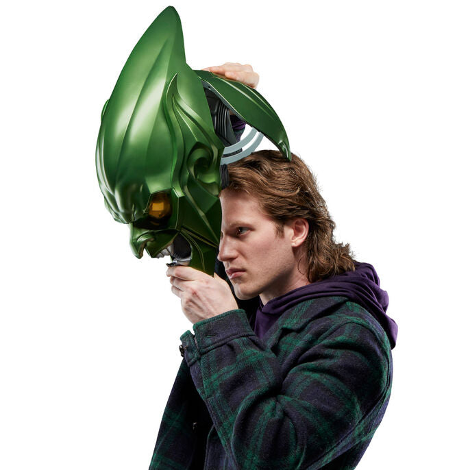 Marvel Spider-Man: No Way Home Green Goblin Premium Roleplay Helmet-3