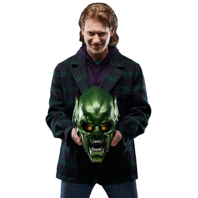Marvel Spider-Man: No Way Home Green Goblin Premium Roleplay Helmet-4