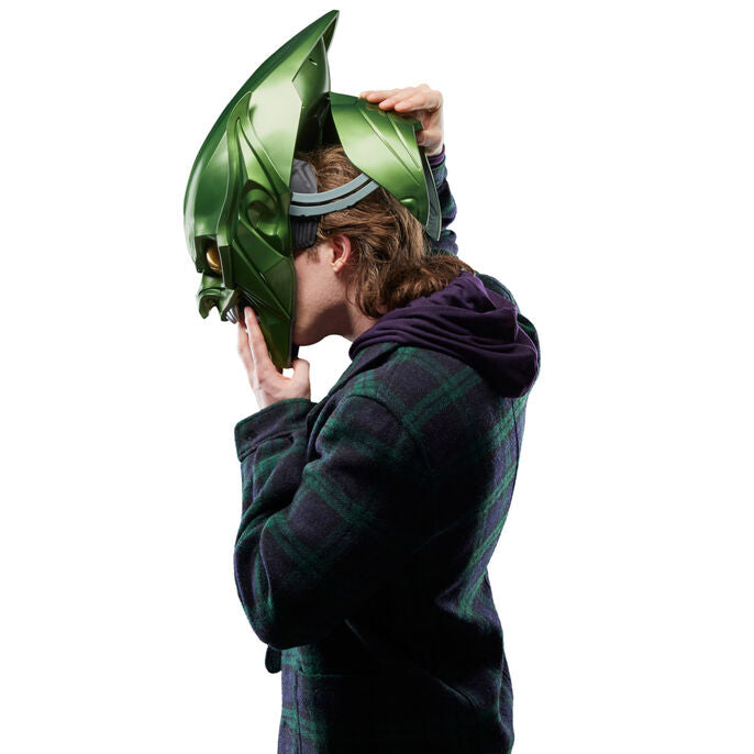 Marvel Spider-Man: No Way Home Green Goblin Premium Roleplay Helmet-8