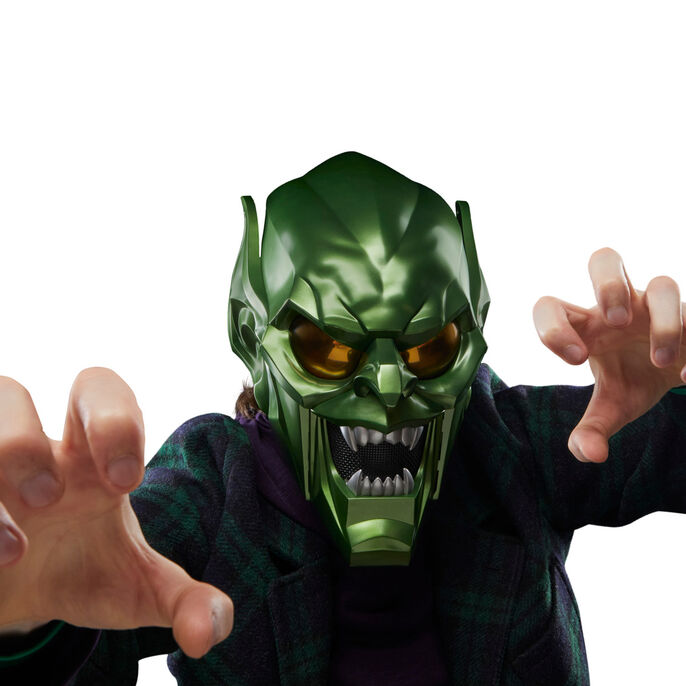 Marvel Spider-Man: No Way Home Green Goblin Premium Roleplay Helmet-10