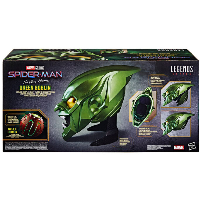 Marvel Spider-Man: No Way Home Green Goblin Premium Roleplay Helmet-20