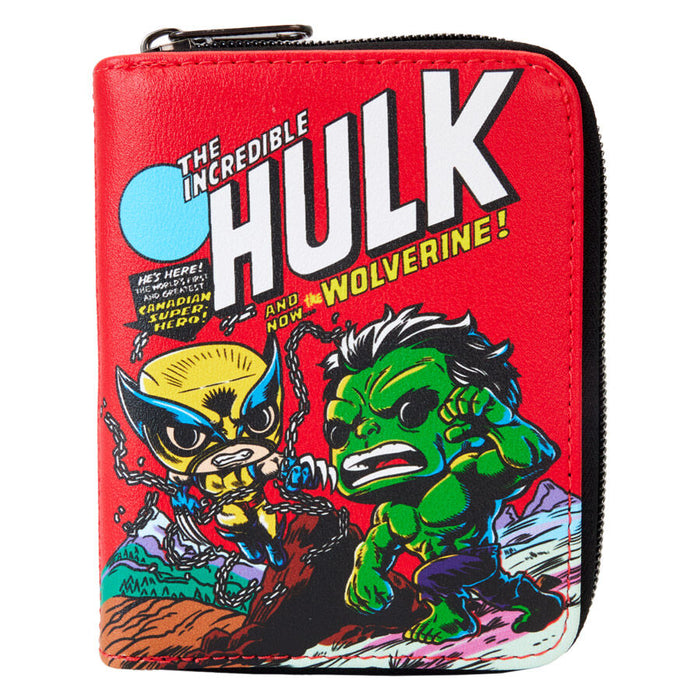 Loungefly Marvel Comic Action Wolverine 50th Anniversary wallet-1