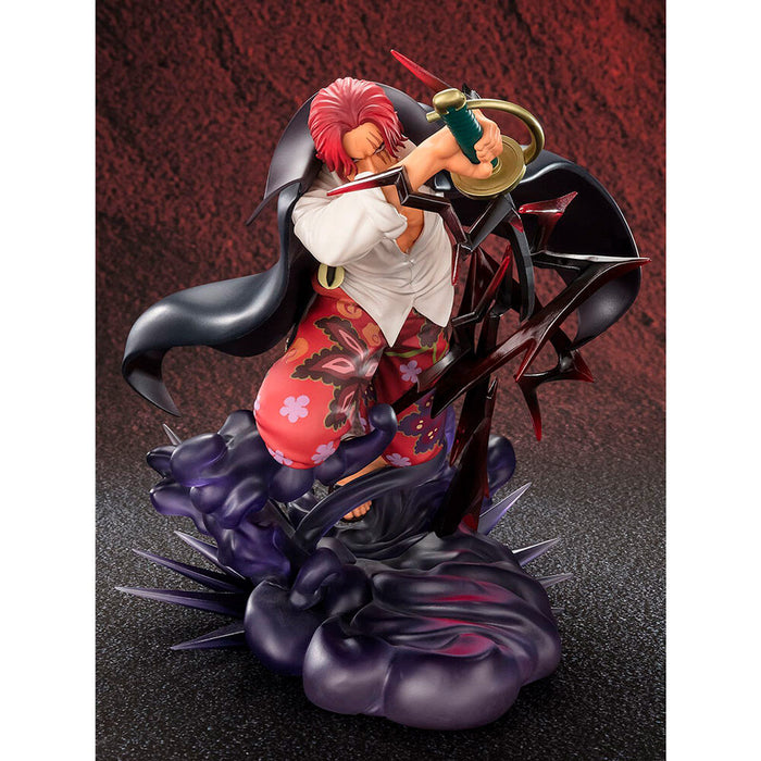 One Piece Shanks Divine Departure S.H Figuarts Zero figure 20cm-3