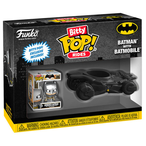Bitty POP figure Ride DC Batman with Batmobile-1