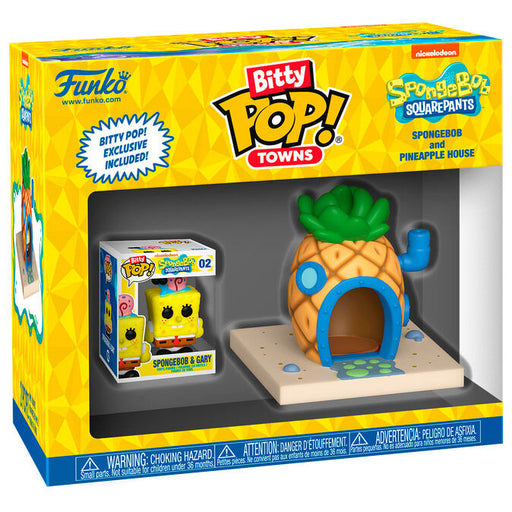 Bitty POP figure Town Bob Esponja - Sponge Bob at Home-1