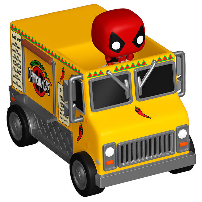 Bitty POP figure Ride Marvel Deadpool - Deadpools Chimichanga Truck-1